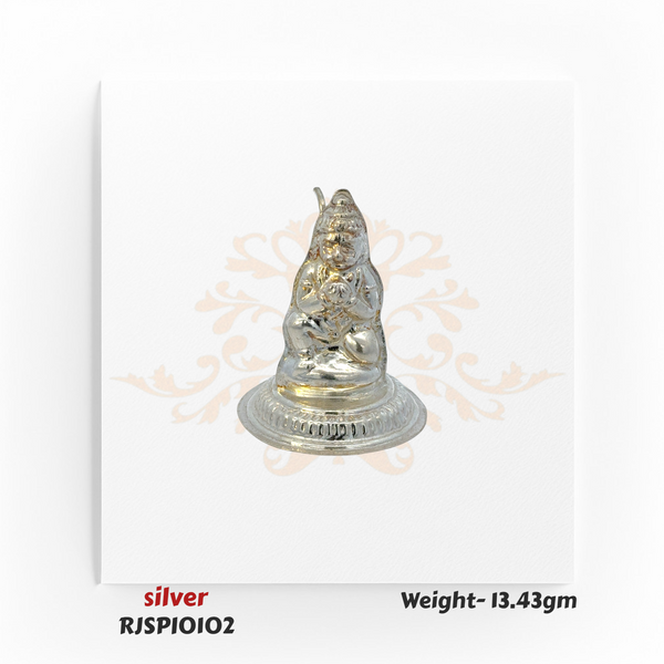 Silver Religious Pooja Diya – RJSPI0102