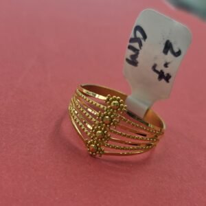 22K pure gold ring