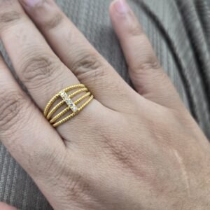 22K gold ring